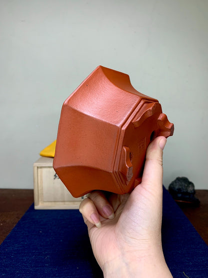 壹兴 Shudei Red Clay Octagonal Pot
