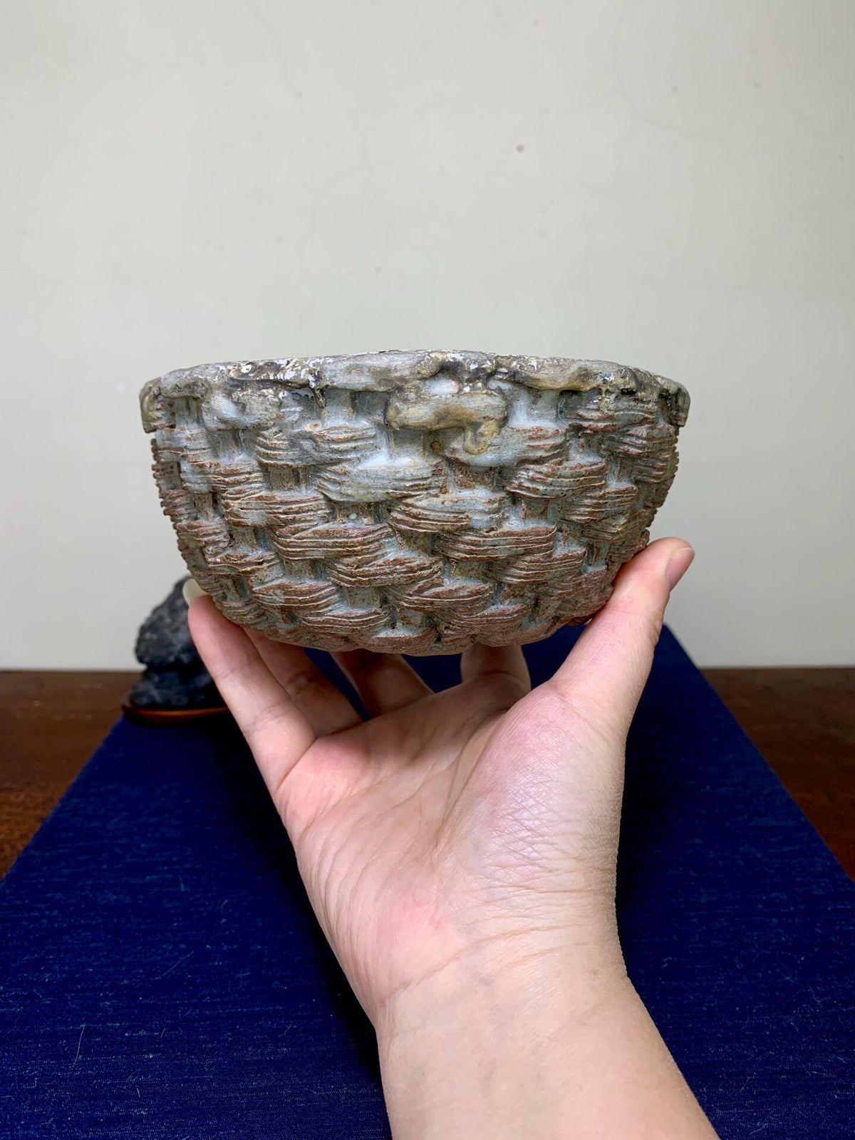 Woven Basket Pot