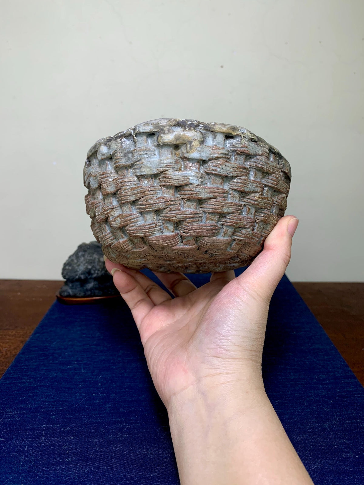 Woven Basket Pot