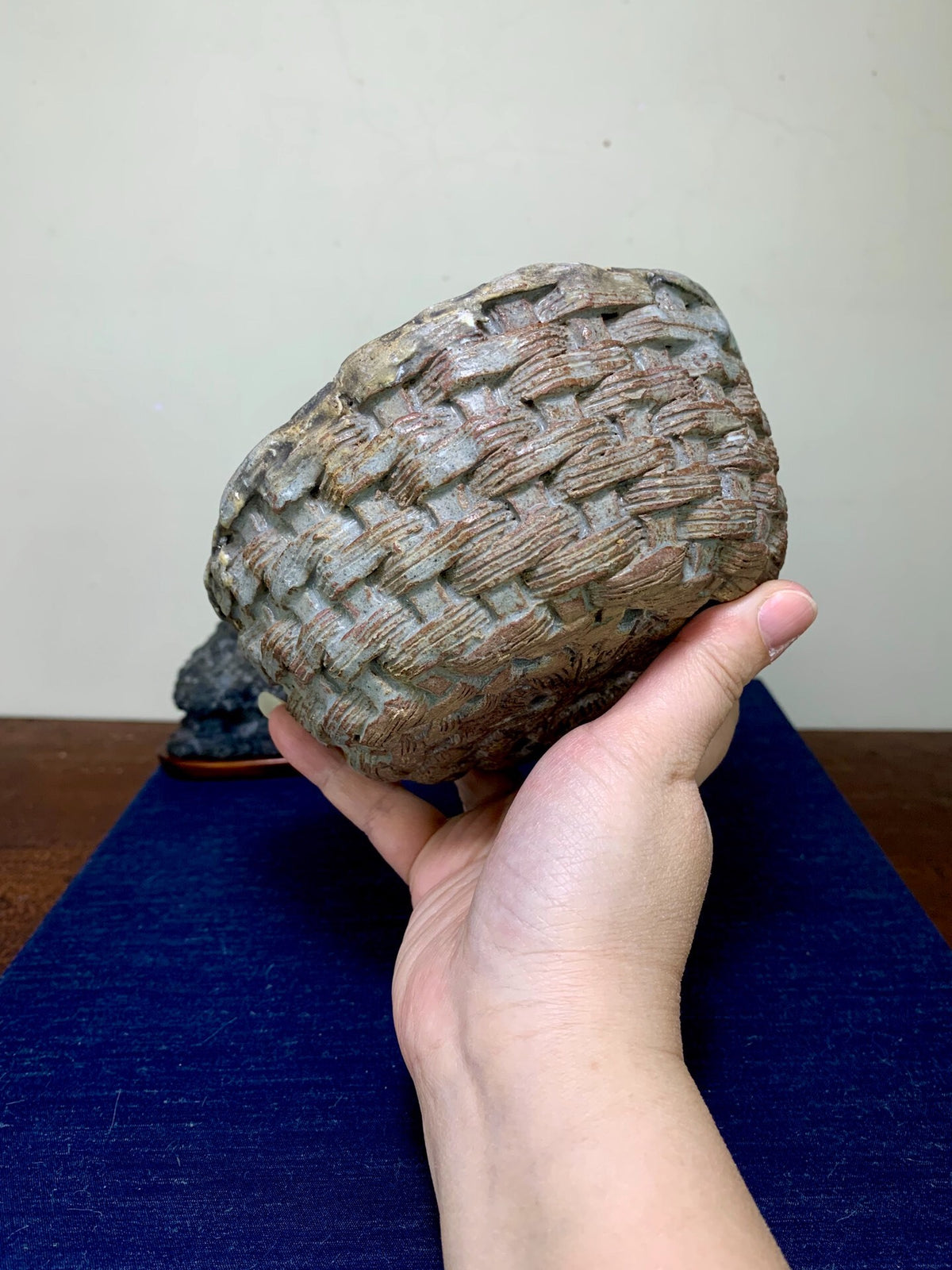 Woven Basket Pot