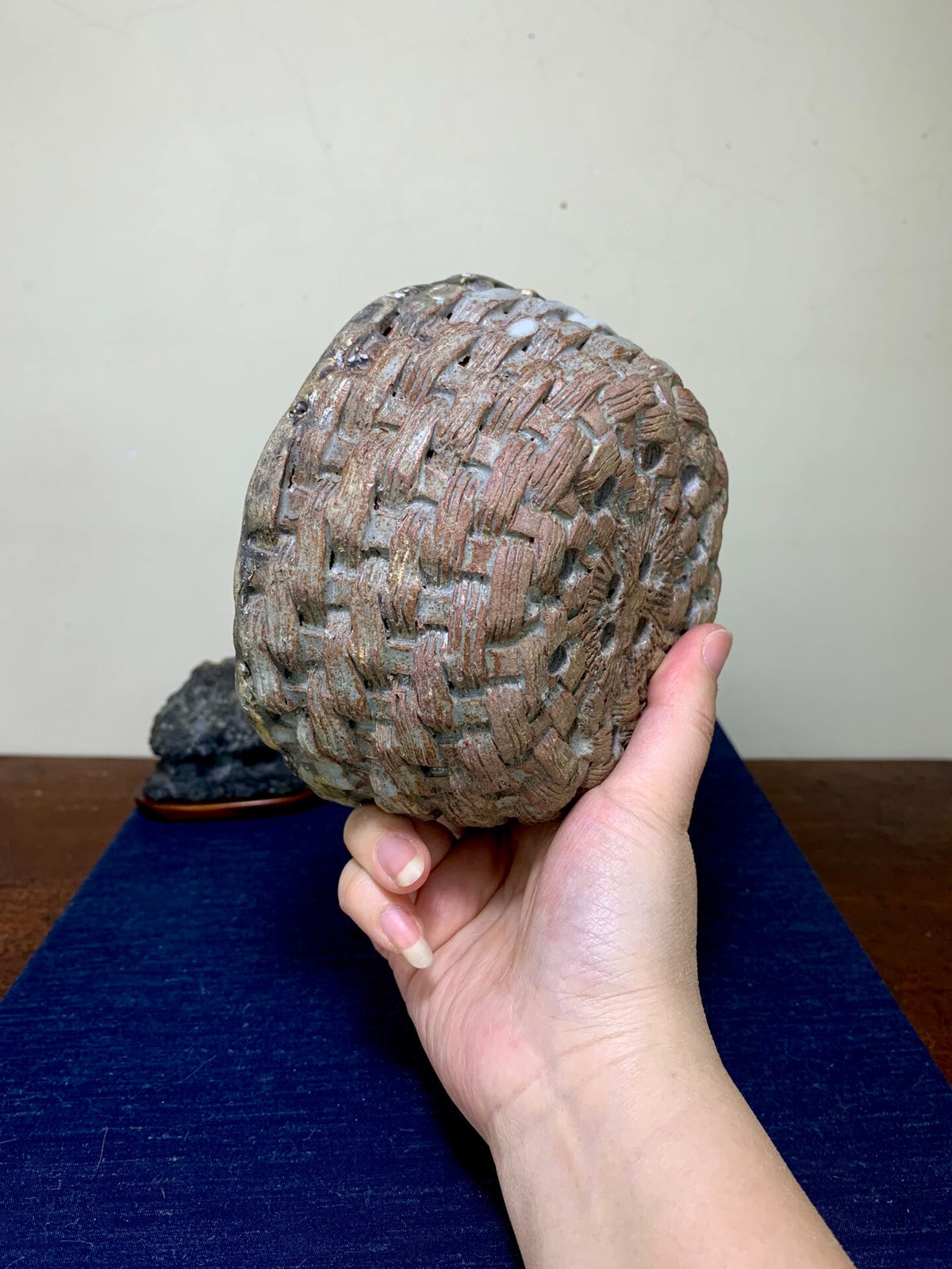 Woven Basket Pot