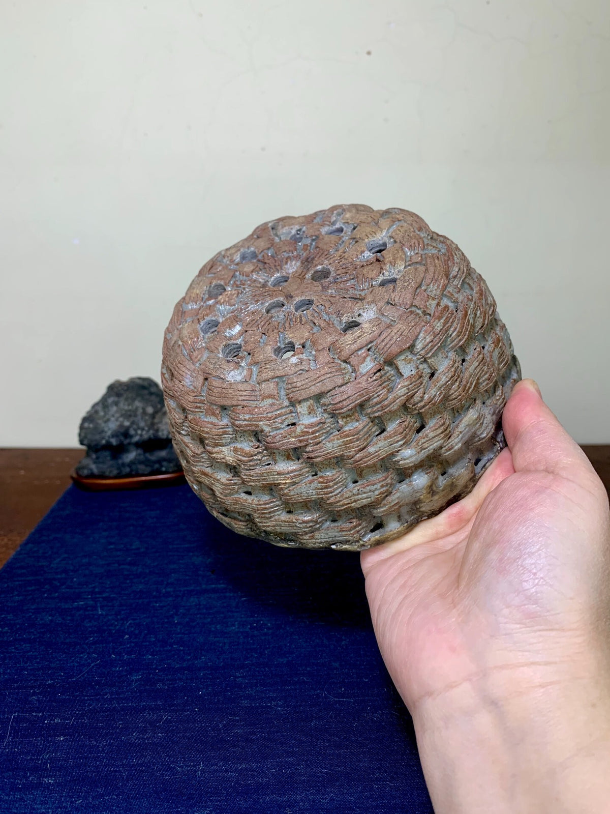 Woven Basket Pot