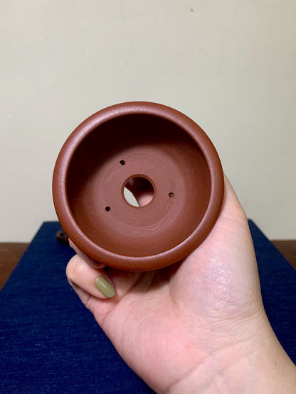 Sato-Ro, Double-Looped Knob, Small Footed Japanese Pot