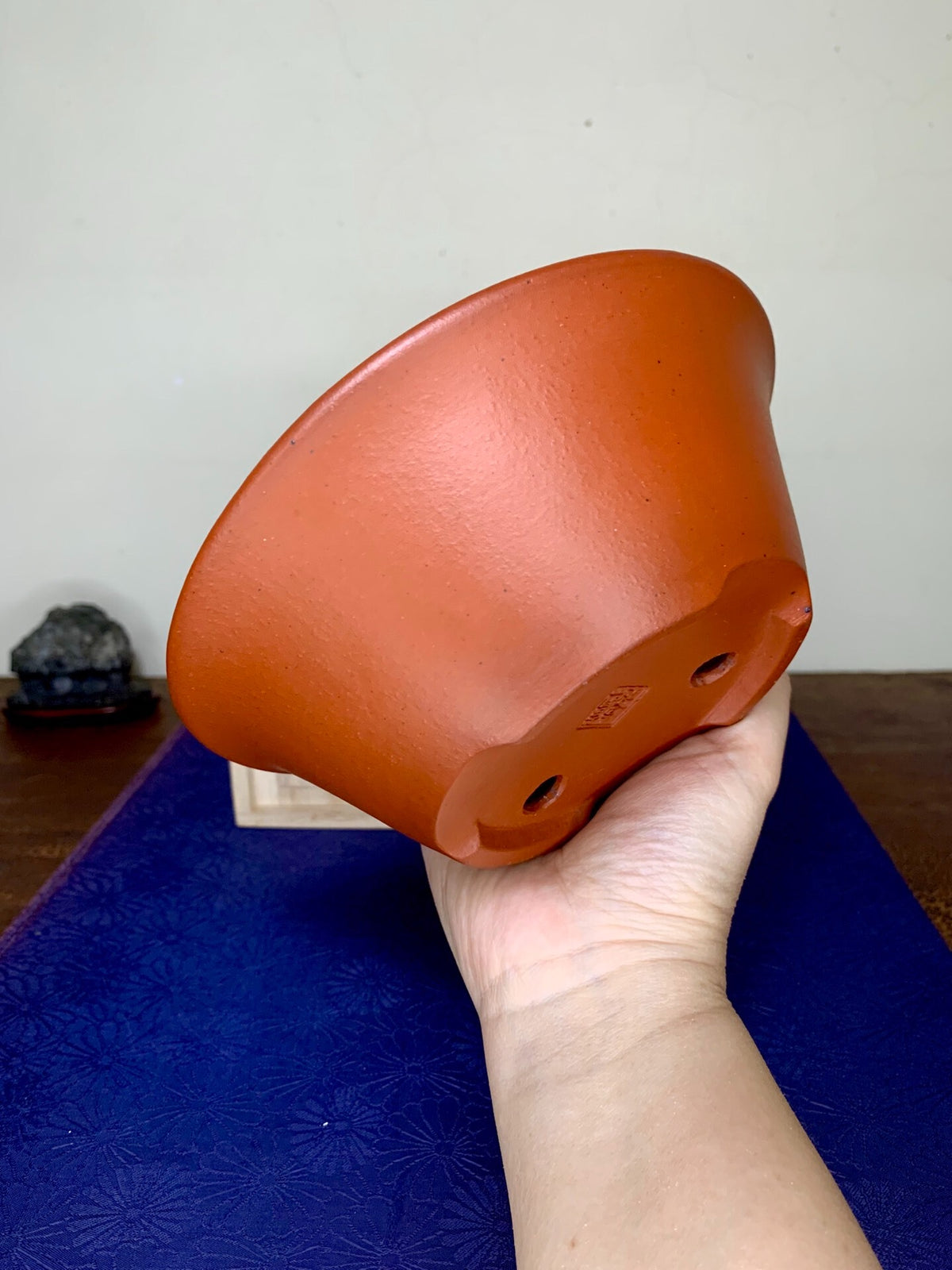 壹兴 Shudei Red Clay Outer Rim Round Pot