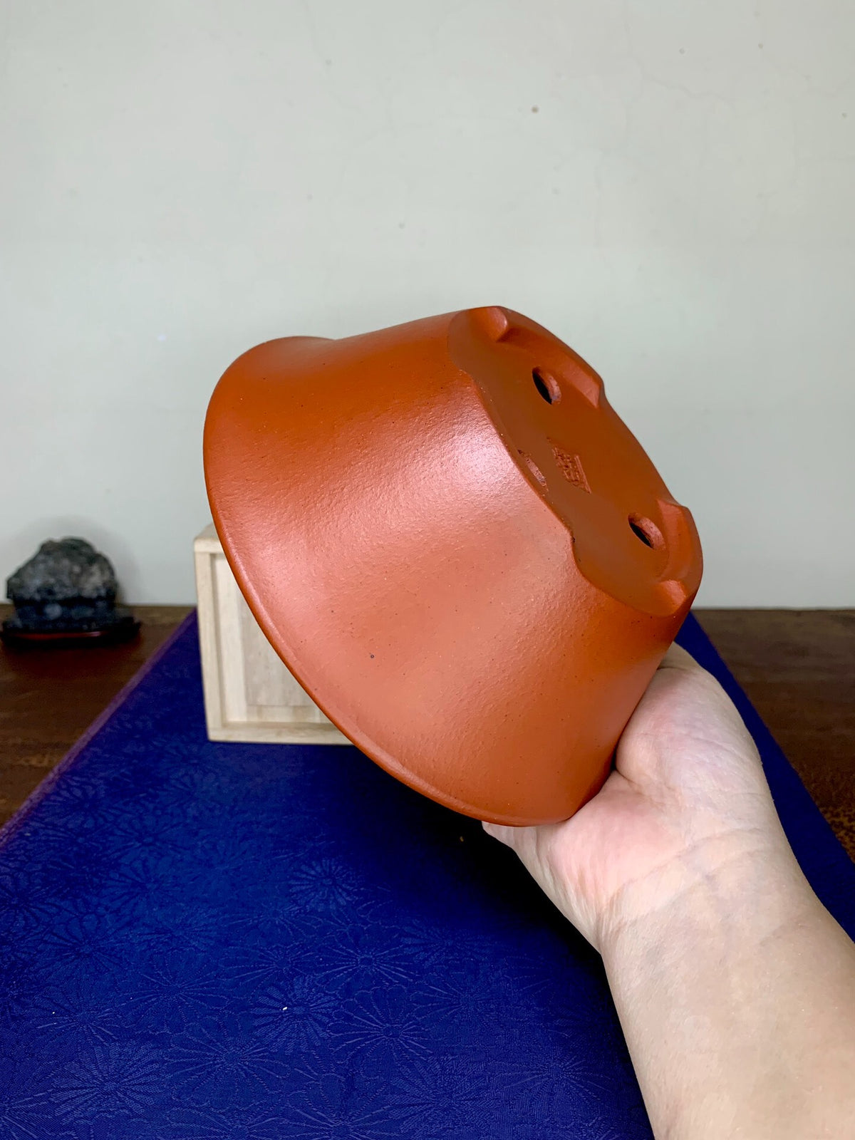 壹兴 Shudei Red Clay Outer Rim Round Pot