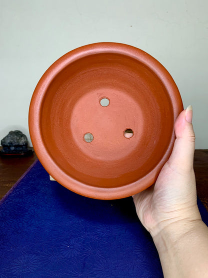 壹兴 Shudei Red Clay Outer Rim Round Pot