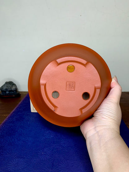 壹兴 Shudei Red Clay Outer Rim Round Pot