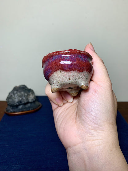 Apprentice of Chōsō, Japanese Bonsai Pot by Suzuki Akinao