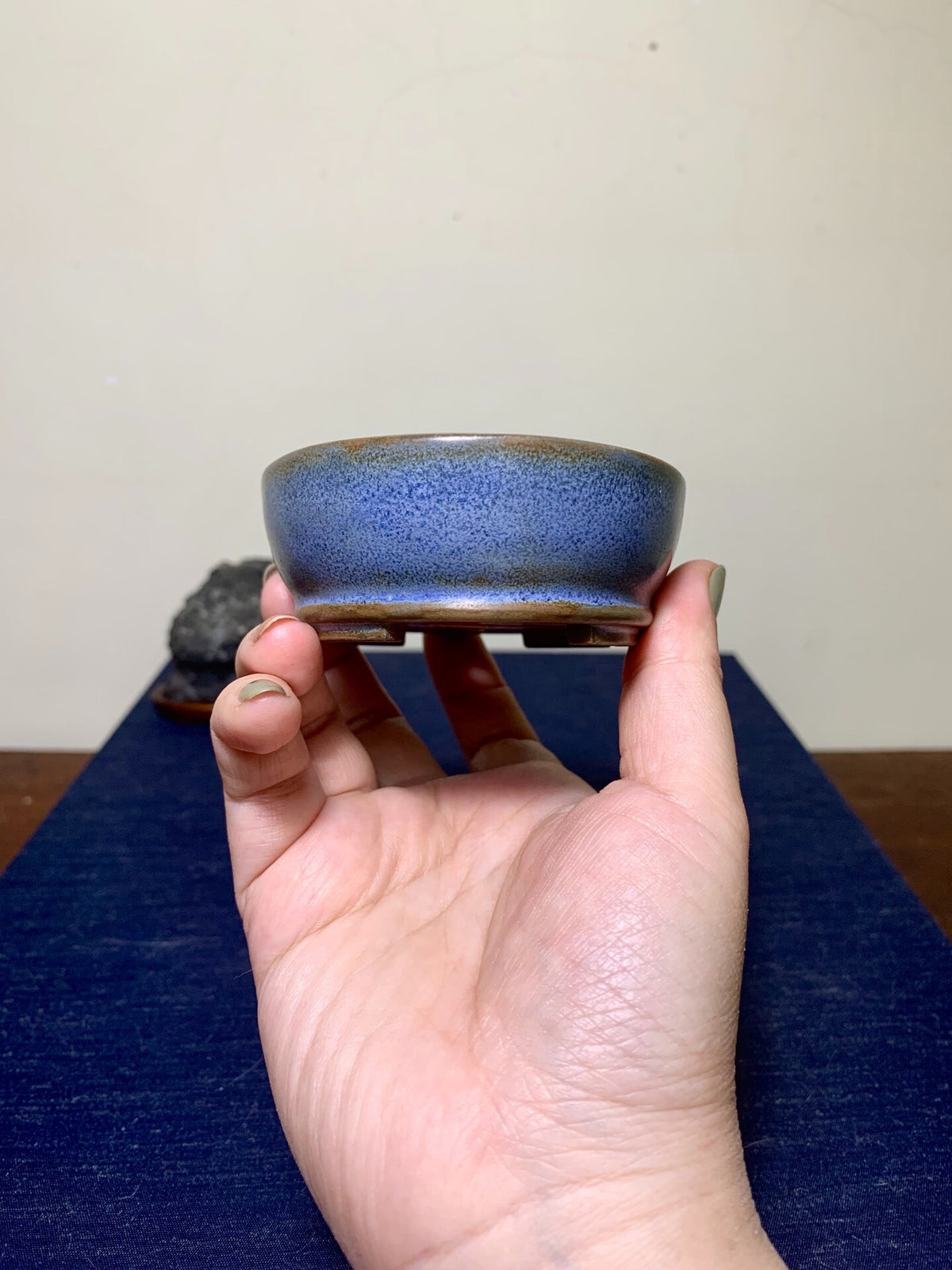 Kinyo Yōen Japanese Pot by Shodai Kōzan