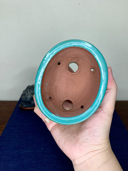 Chun Yatang Cloud Feet Oval Japanese Pot