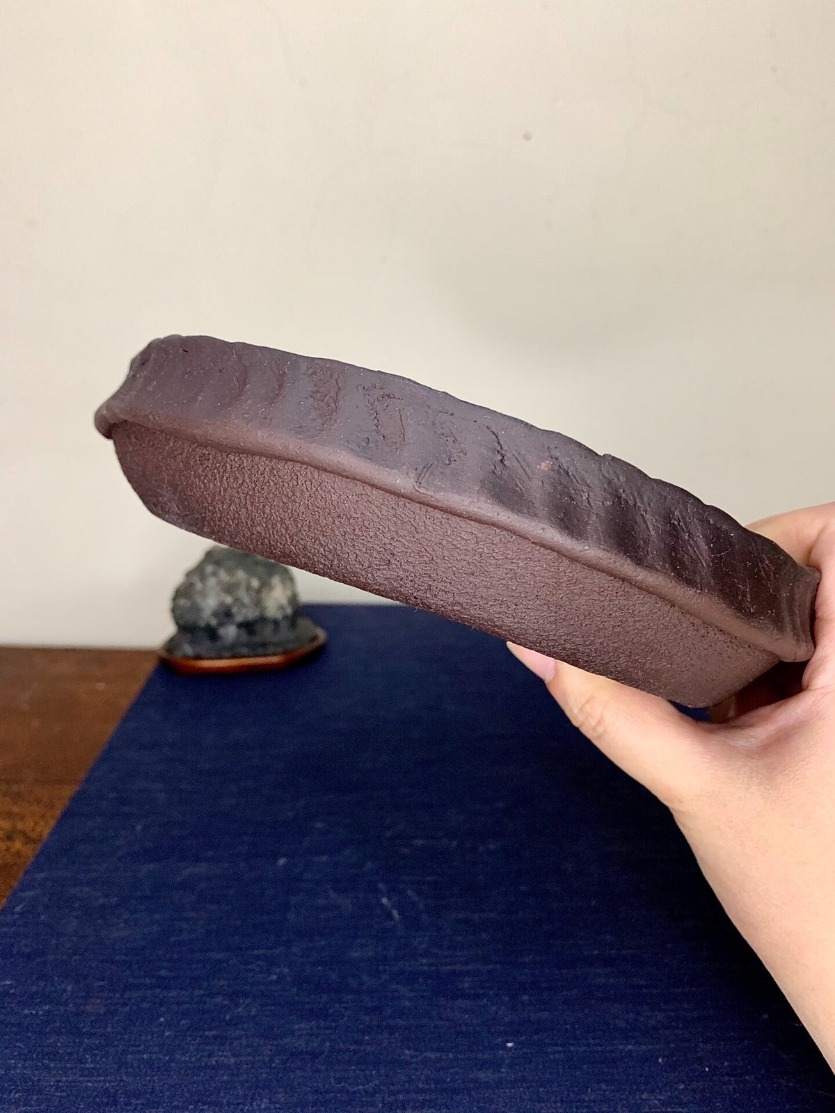Ryūkaku Hand-Pinched Outer Rim Japanese Pot
