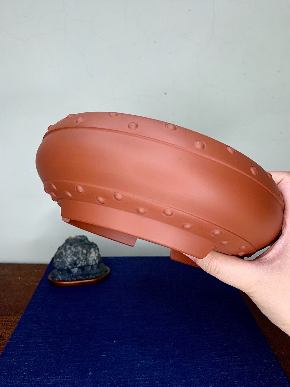 Shudei Taiko Japanese Pot by Tsuchikura Tōgen