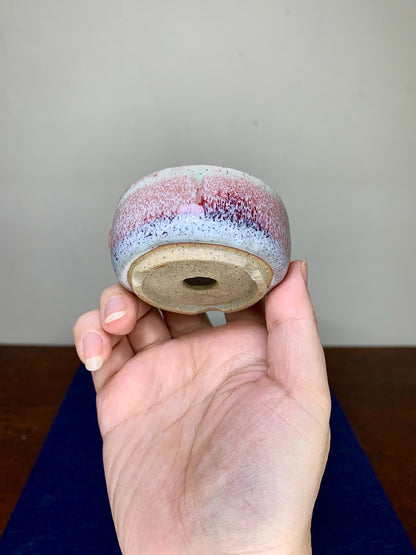 Taishan Kiln-Transmuted Perfect Circle Japanese Pot