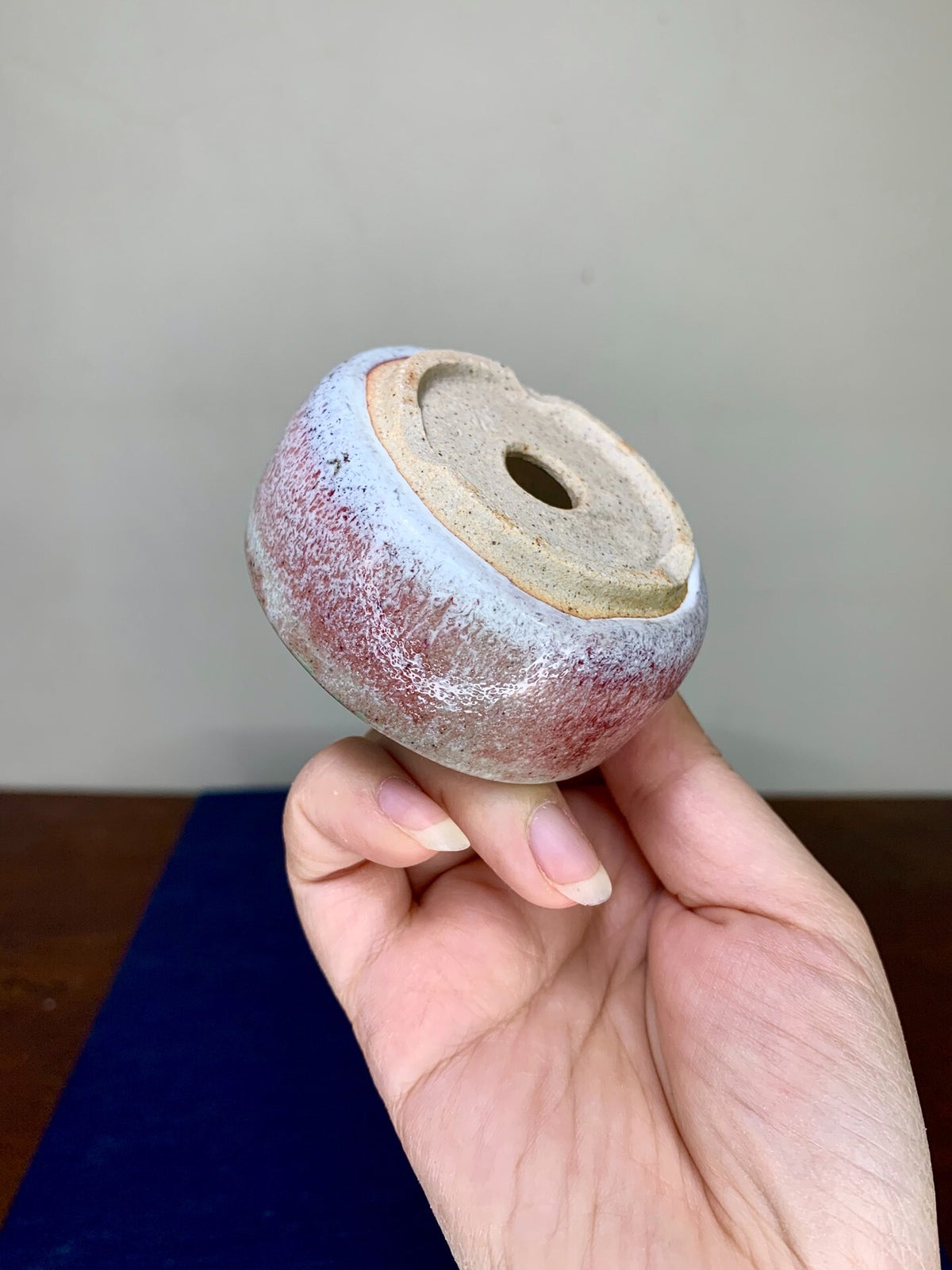 Taishan Kiln-Transmuted Perfect Circle Japanese Pot