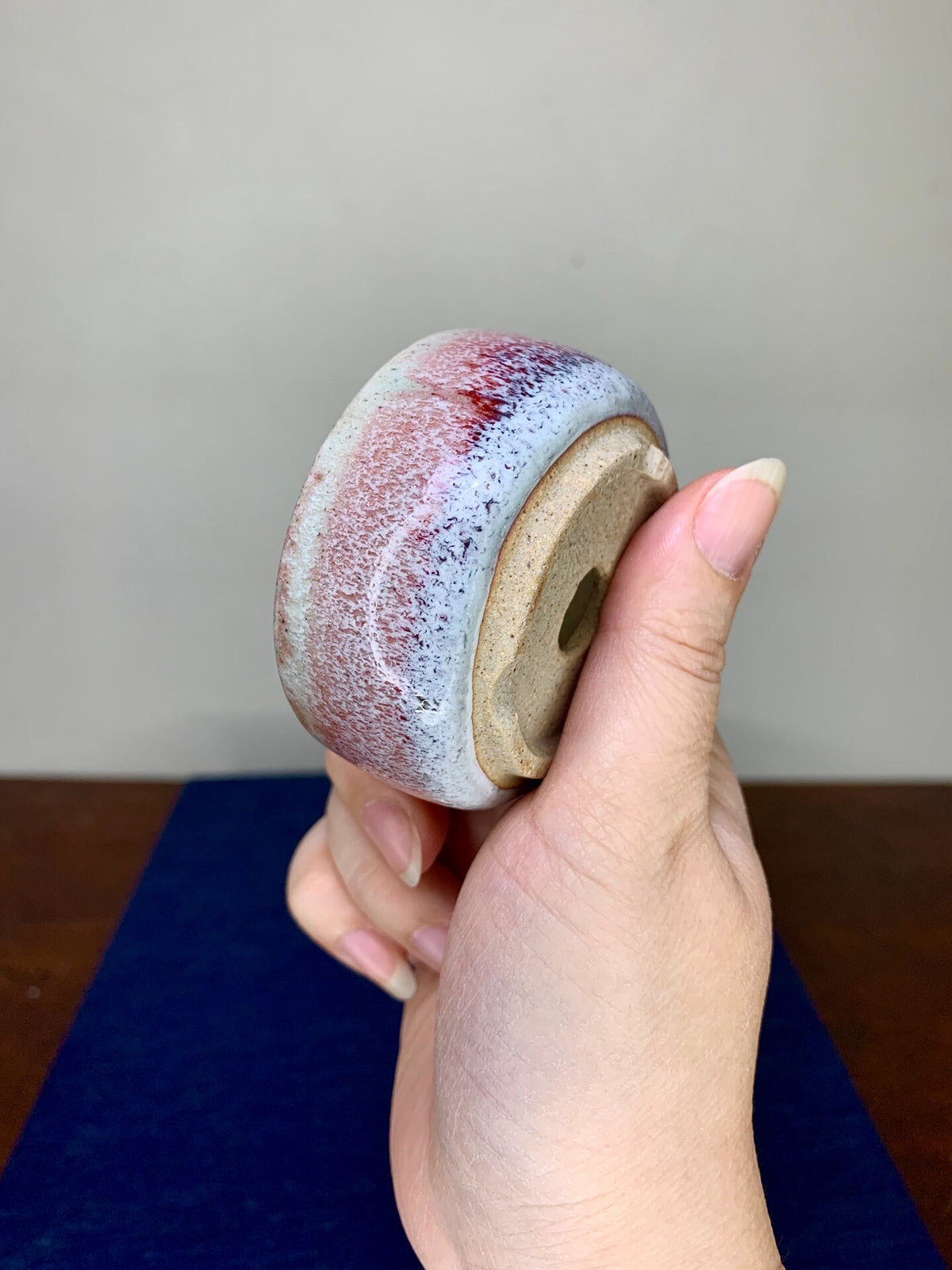 Taishan Kiln-Transmuted Perfect Circle Japanese Pot