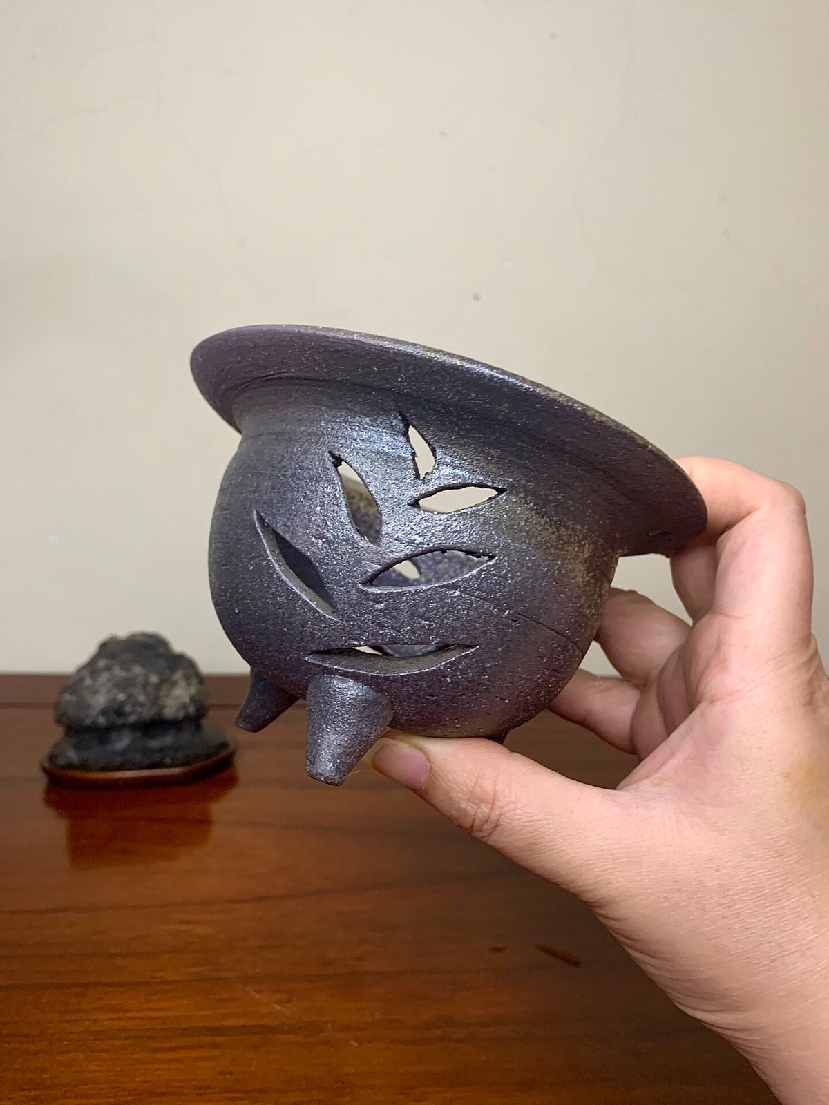 Bizen-Yaki Japanese Bizen-Yaki Omoto Pot