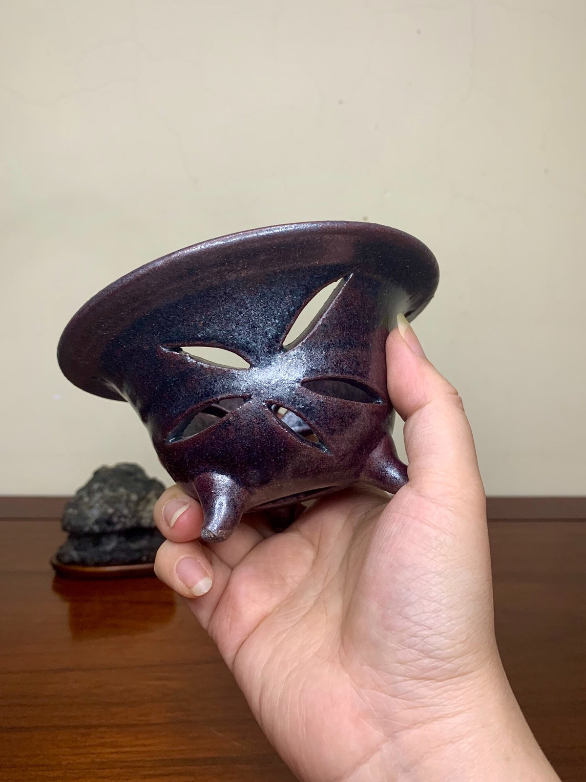Bizen-Yaki Japanese Bizen-Yaki Omoto Pot