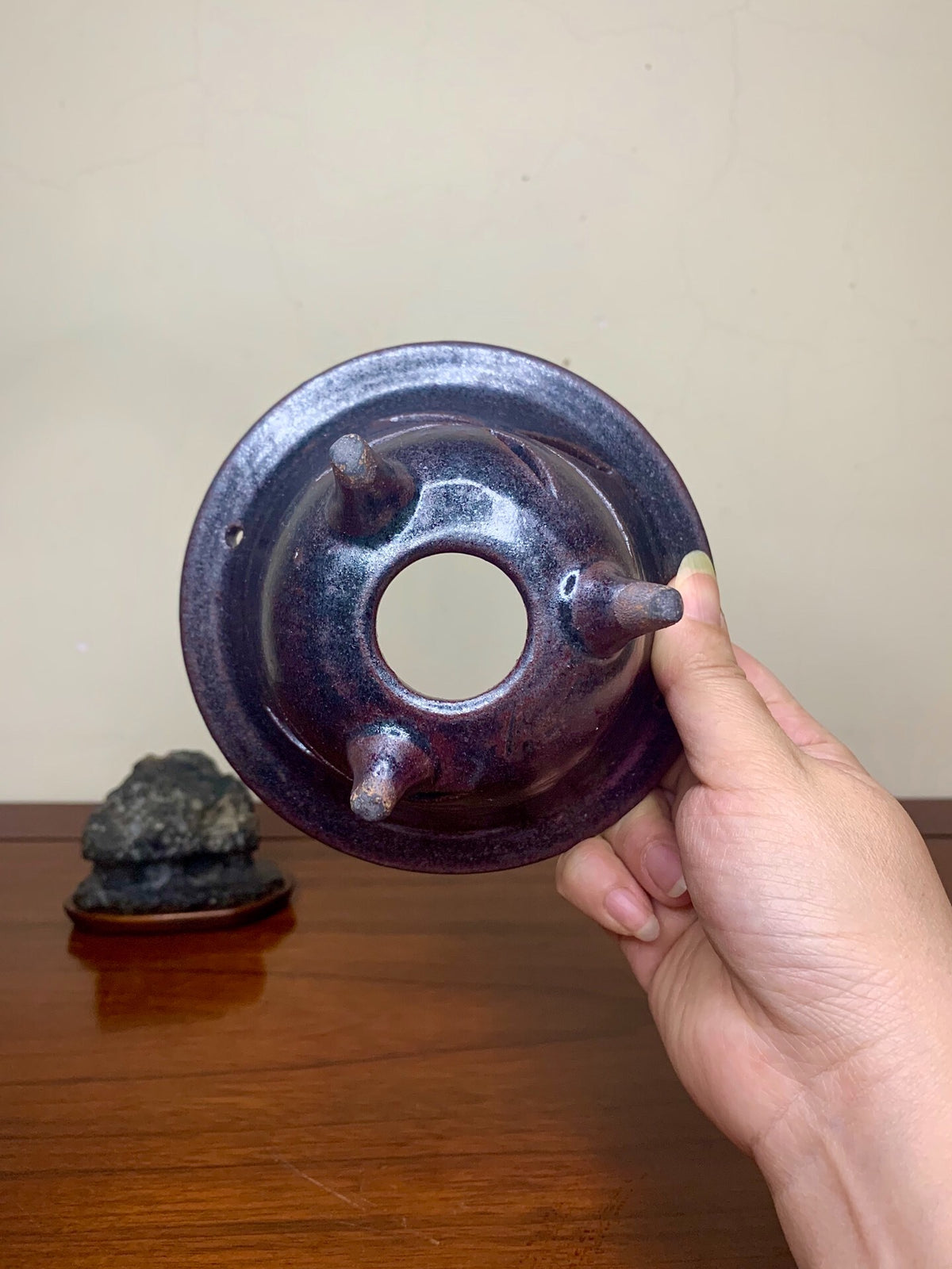 Bizen-Yaki Japanese Bizen-Yaki Omoto Pot