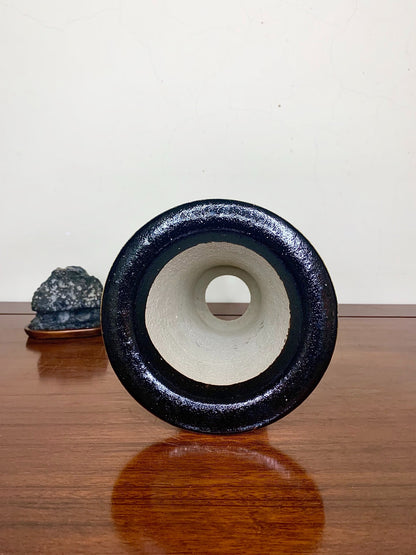 Double-Panel Painted Dragon Design, Omoto Pot by Akezō
