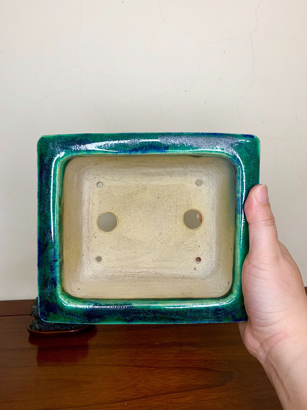 Fukuda Shigeru Rare Cloud Feet Japanese Pot