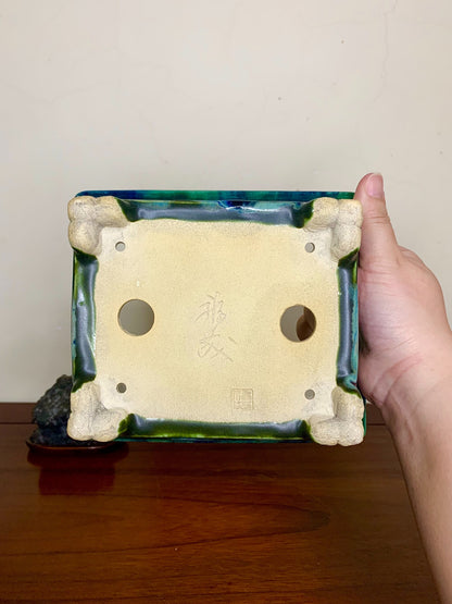 Fukuda Shigeru Rare Cloud Feet Japanese Pot