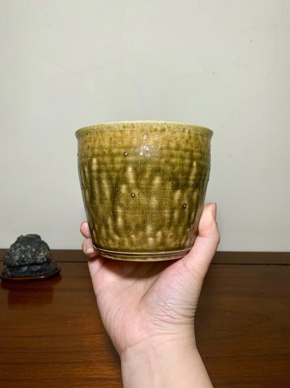 Kokui Masako, Warm-Toned Glaze, Japanese Pot