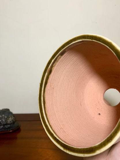 Kokui Masako, Warm-Toned Glaze, Japanese Pot