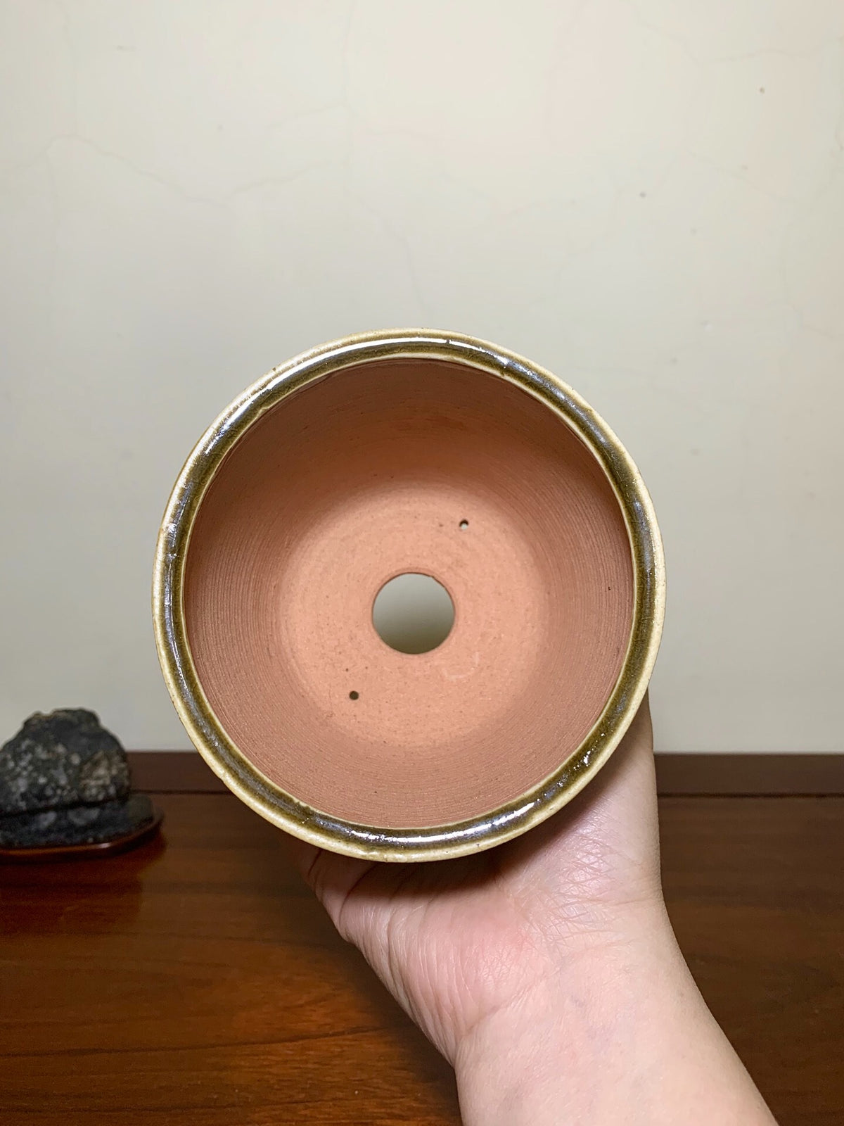 Kokui Masako, Warm-Toned Glaze, Japanese Pot