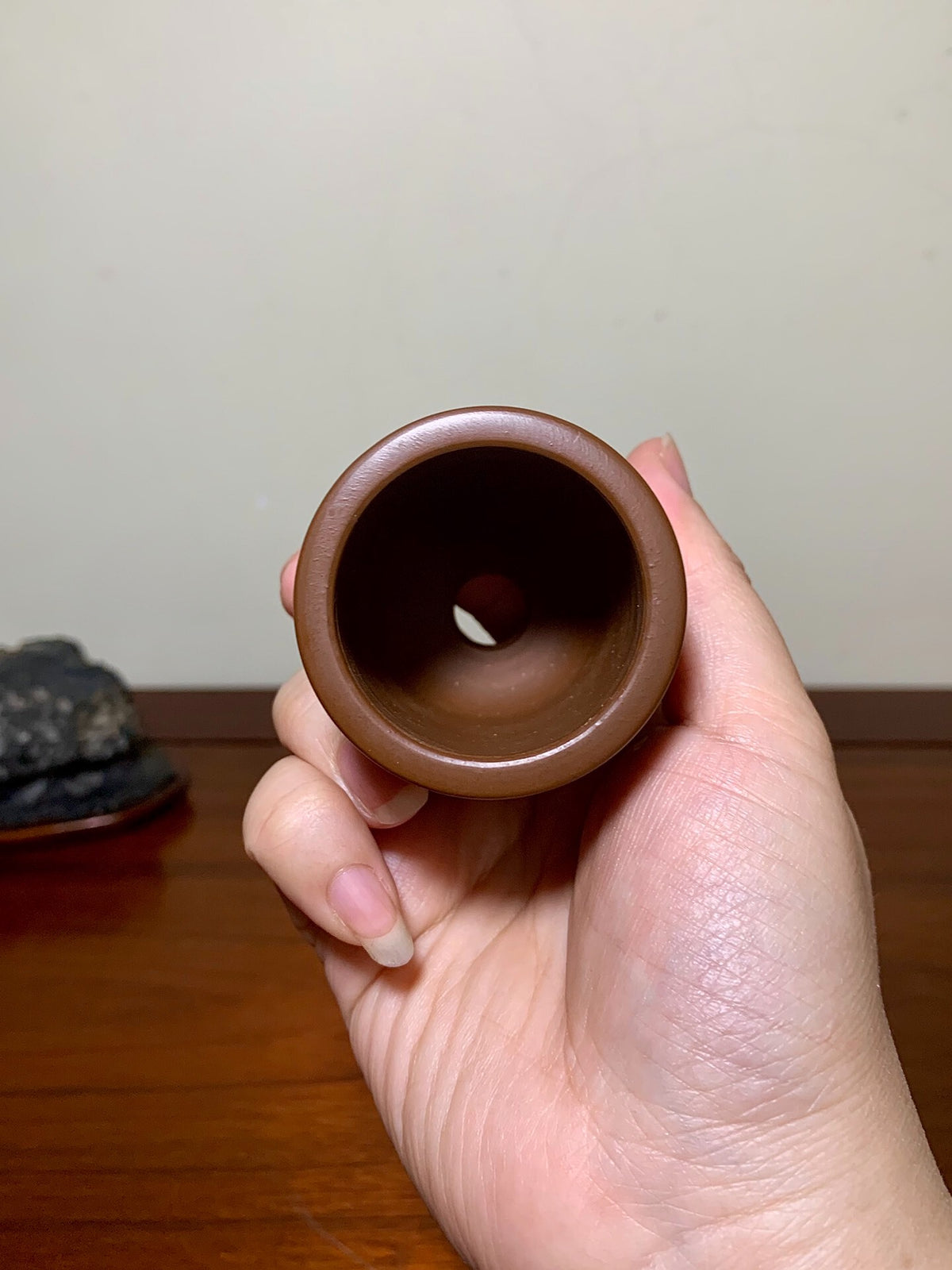 Shou Hachi Incised Cylindrical Pot Japanese Bonsai Pot