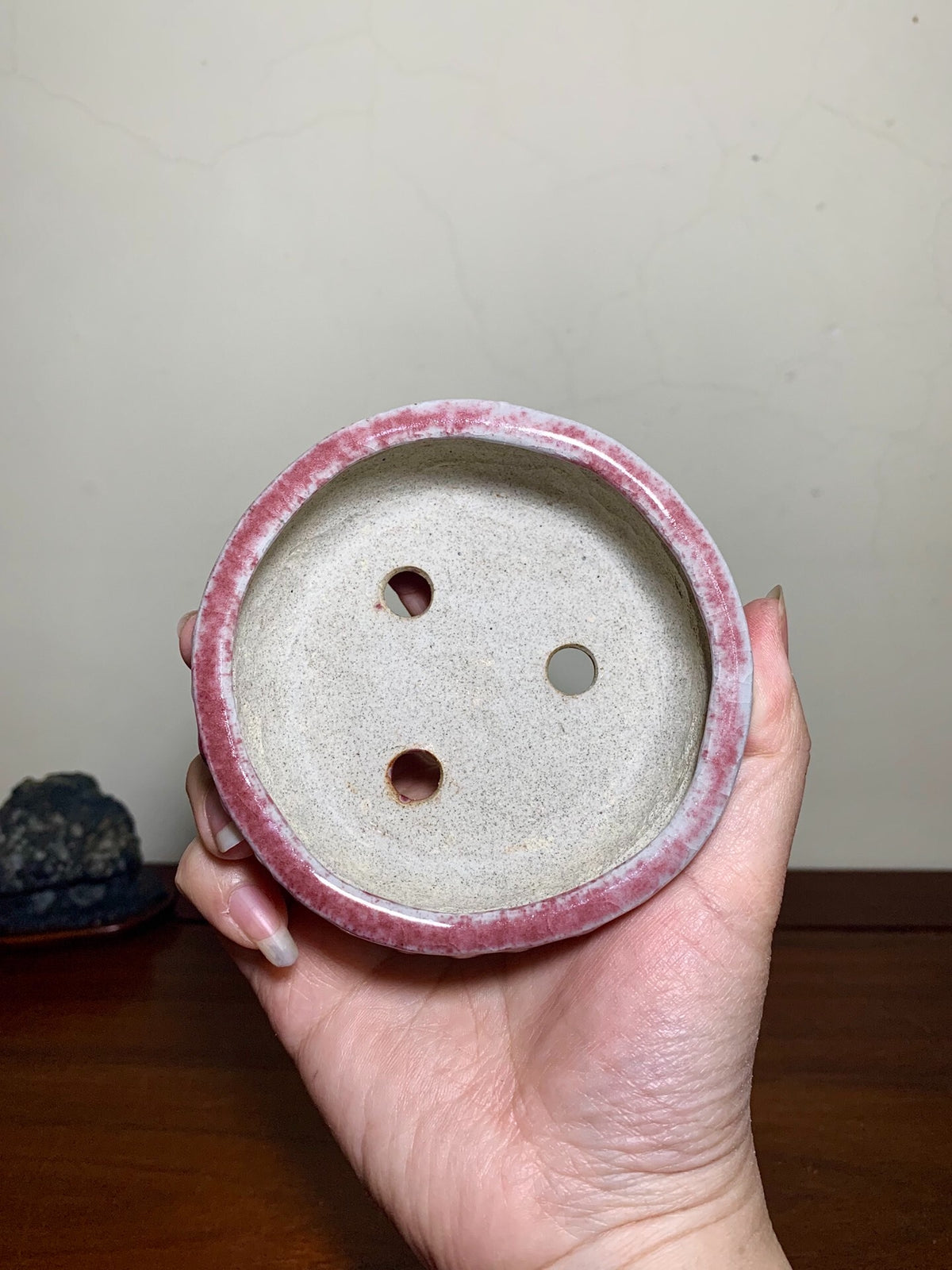 Studded Round Pot, Kiln-Transmuted by Suzuki Akinao
