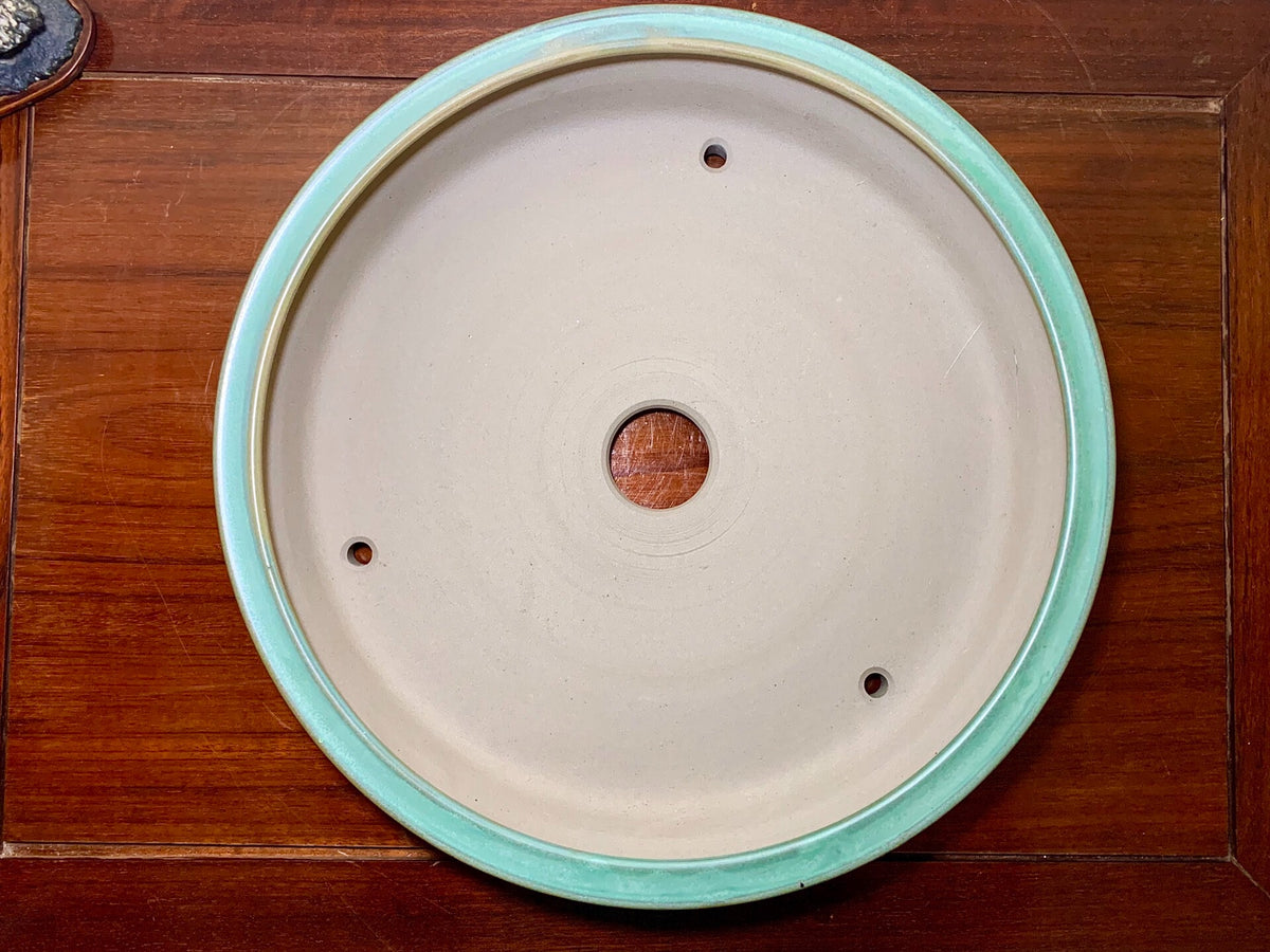 Kōsen Classic Cloth-Textured Glaze Perfect Circle Japanese Pot