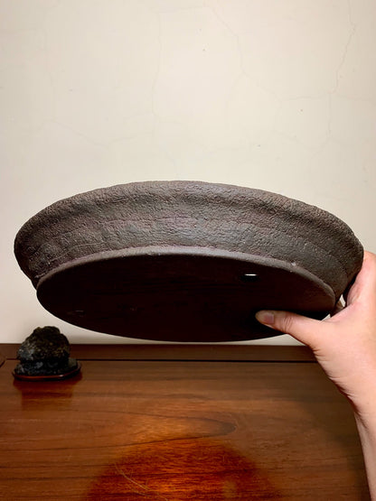 Kozukuri Sōsen Hand-Pinched Nanban Japanese Flower Pot