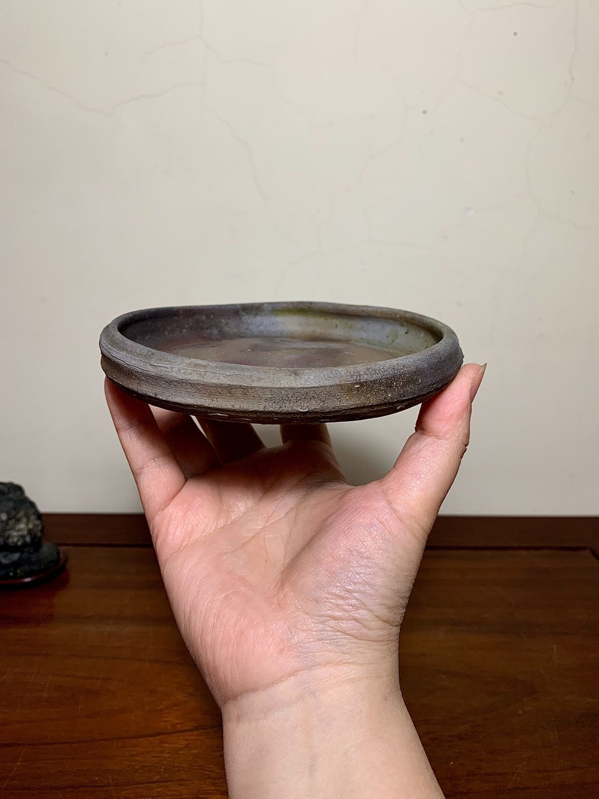 Hand-Pinched Nanban Japanese Pot by Jūōdō