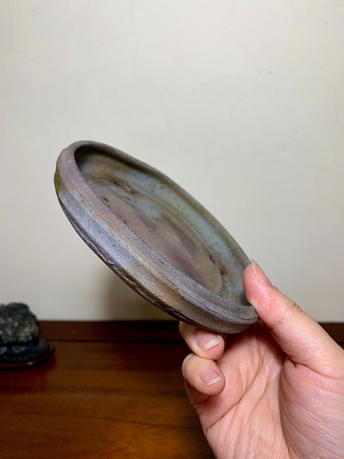 Hand-Pinched Nanban Japanese Pot by Jūōdō