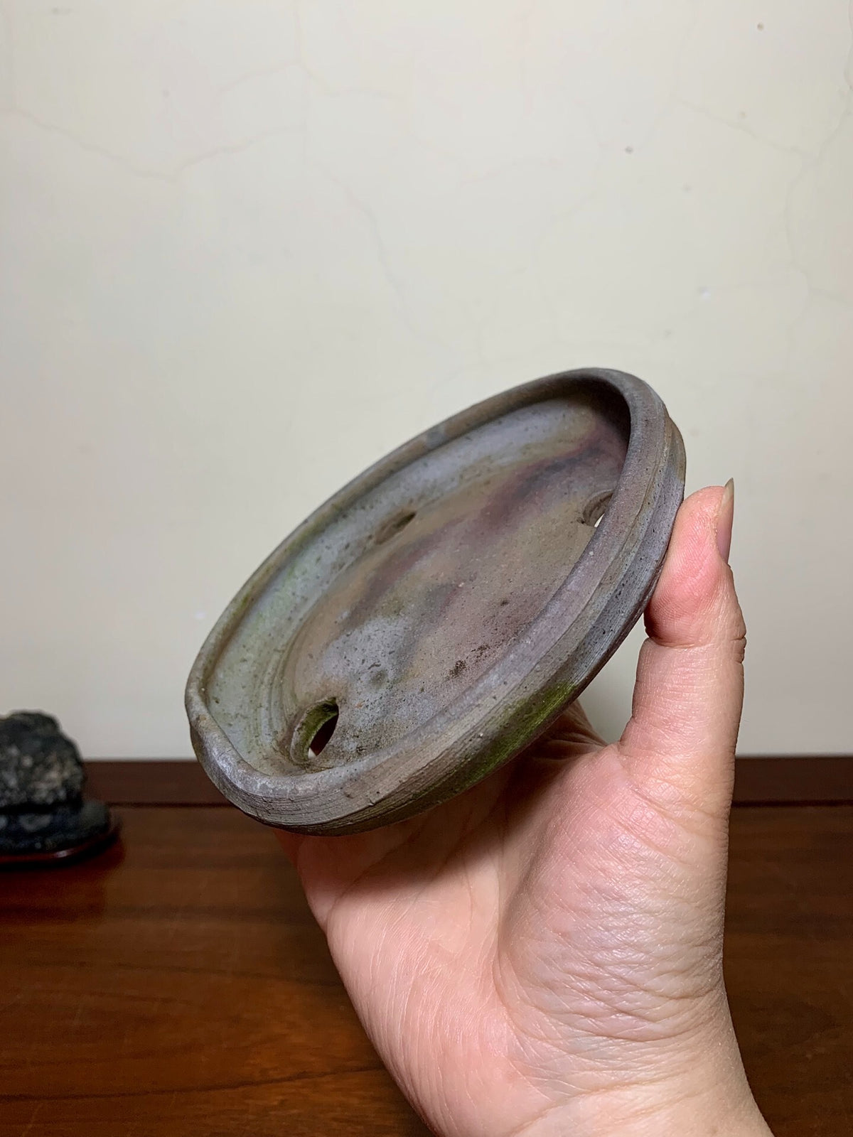 Hand-Pinched Nanban Japanese Pot by Jūōdō
