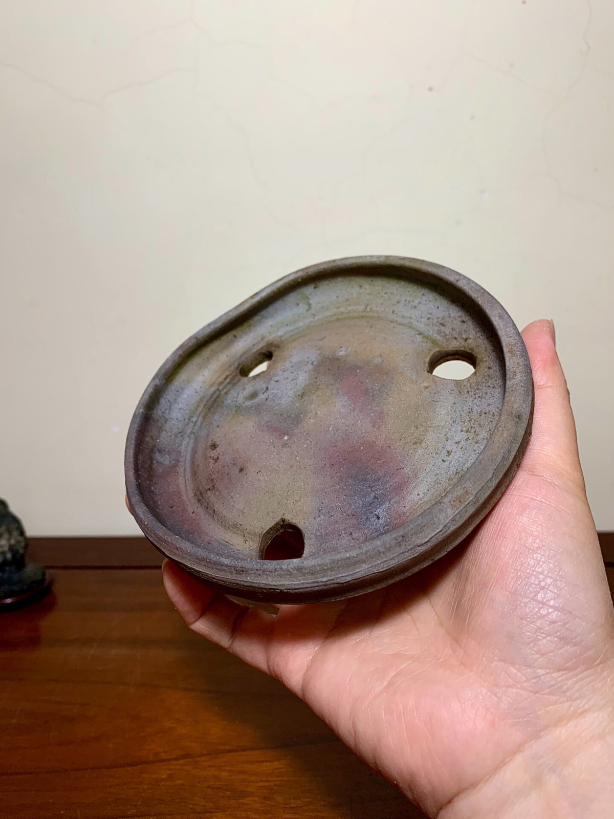 Hand-Pinched Nanban Japanese Pot by Jūōdō