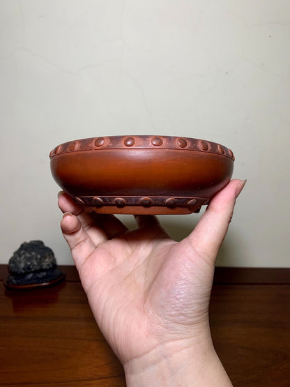 Shudei Double Studded Japanese Pot by Ryu Kou