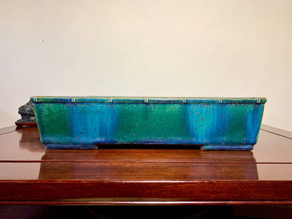 Sen Dai Kōyō Highest Grade Cloth-Textured Glaze Japanese Pot