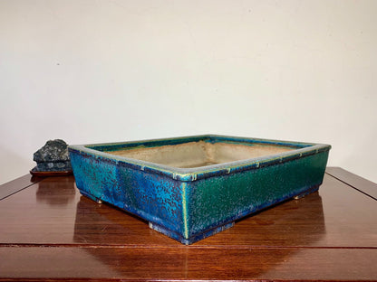 Sen Dai Kōyō Highest Grade Cloth-Textured Glaze Japanese Pot