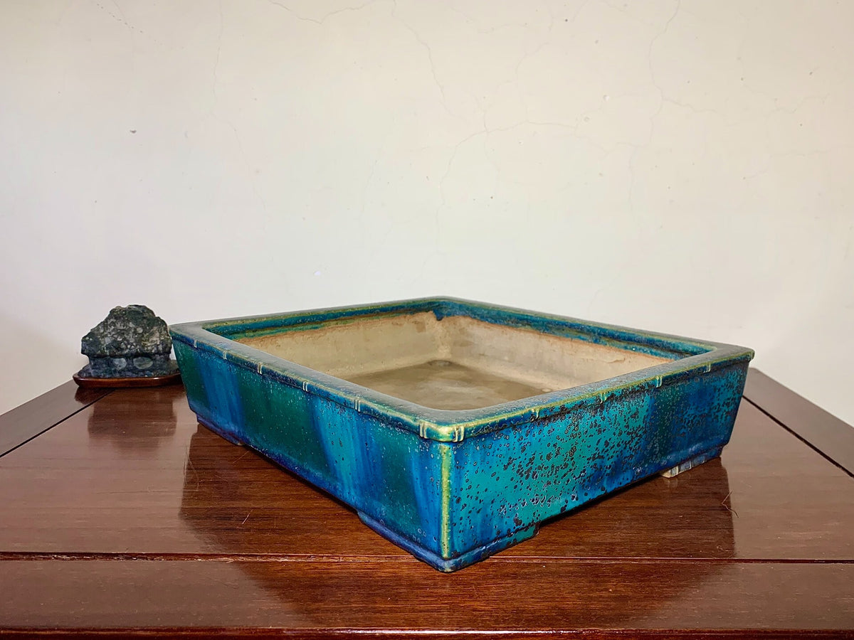 Sen Dai Kōyō Highest Grade Cloth-Textured Glaze Japanese Pot