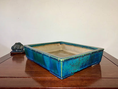 Sen Dai Kōyō Highest Grade Cloth-Textured Glaze Japanese Pot