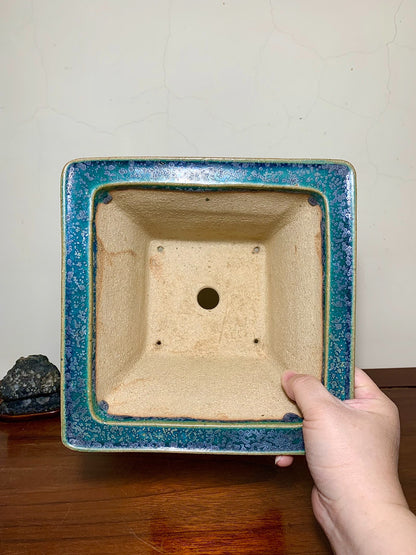 Hongyang Highest Grade Cloth-Textured Glaze Japanese Flower Pot