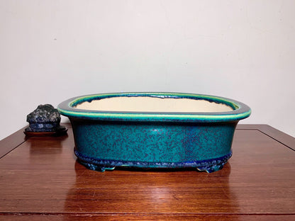 Sen Dai Kōyō Highest Grade Cloth-Textured Glaze Japanese Pot