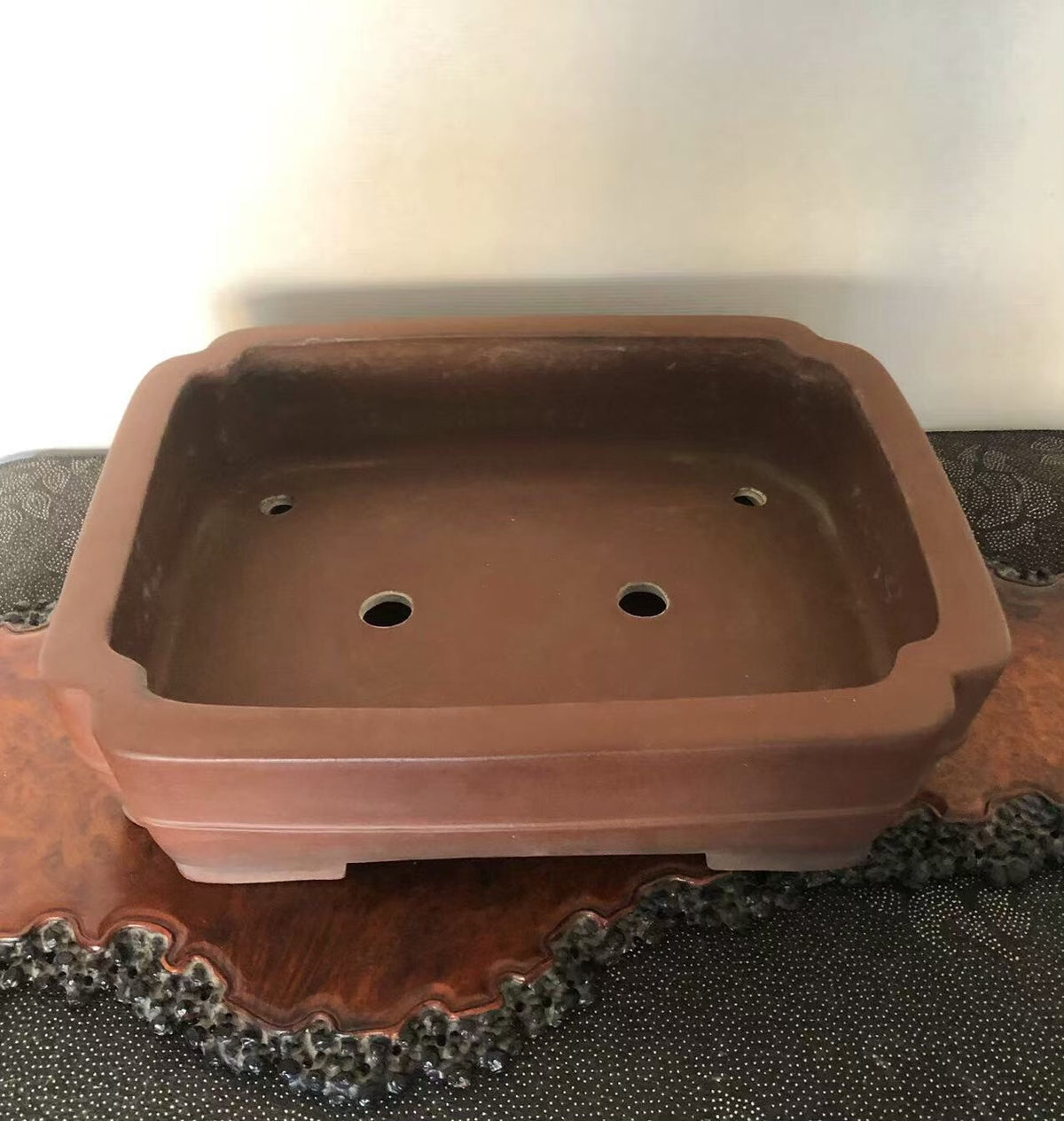 Hand-Made Japanese Bonsai Pot by Watanabe Tamao San