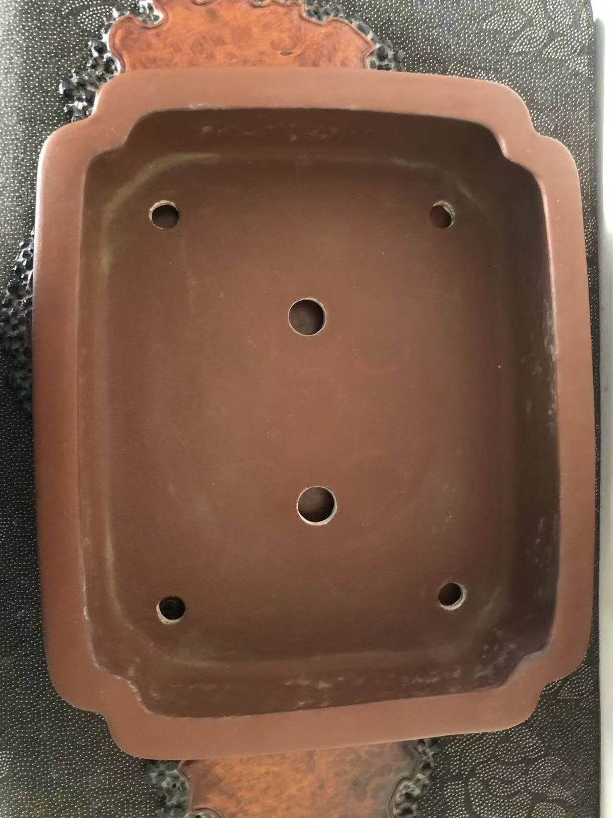 Hand-Made Japanese Bonsai Pot by Watanabe Tamao San