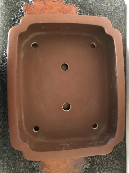 Hand-Made Japanese Bonsai Pot by Watanabe Tamao San