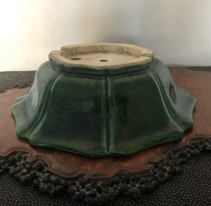 Shinzan Hand-Made Japanese Bonsai Pot