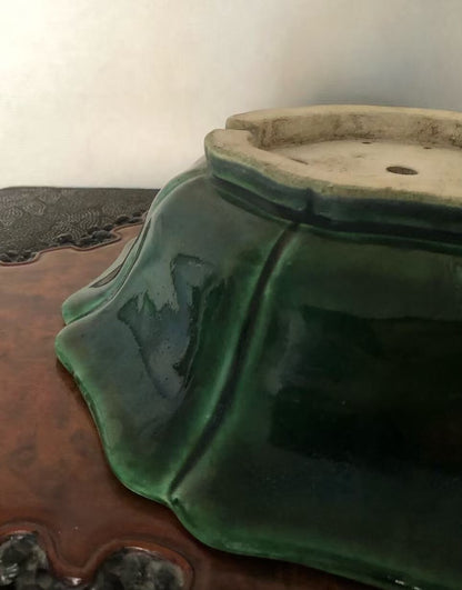 Shinzan Hand-Made Japanese Bonsai Pot