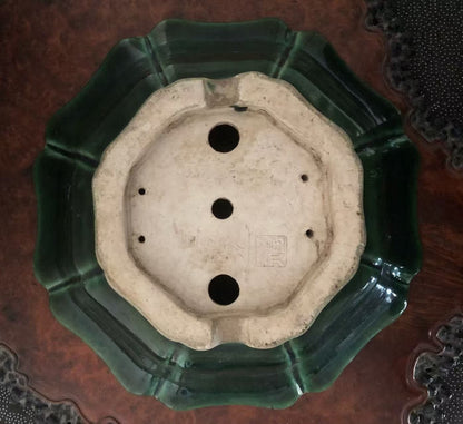 Shinzan Hand-Made Japanese Bonsai Pot