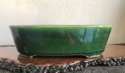 Shinzan Hand-Made Japanese Bonsai Pot